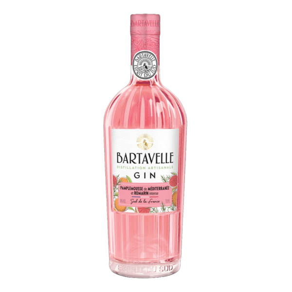 Le Gin Bartavelle Pamplemousse & Romarin marie subtilement la fraîcheur acidulée du pamplemousse rose de Corse à l'amertume délicate du romarin, offrant un gin vif et puissant. Distillé artisanalement en Provence, il incarne l'harmonie entre fruité et aromatique, créant une expérience gustative raffinée, emblématique des saveurs du Sud de la France.