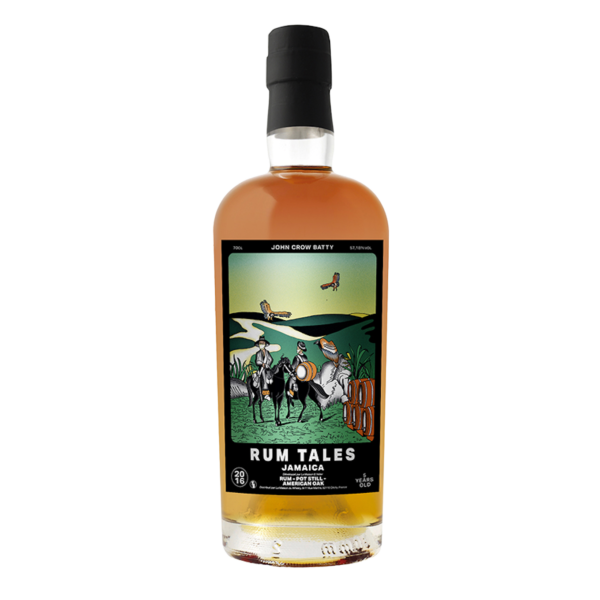 Le Rum Tales 5 ans 2016 Jamaica WP, embouteillé à 57,18%, célèbre la tradition jamaïcaine des rhums overproof, avec 5 ans de vieillissement tropical et un an en Europe. Ce rhum dévoile au nez des arômes puissants de noix de coco, de camphre et citron confit, tandis que la bouche offre une intensité vive d'orange amère et d'herbes infusées, suivie d'une finale complexe mêlant pin et anis étoilé. Cette édition, lancée pour le Black Friday 2022, s'inscrit dans la gamme Rum Tales, qui évoque des histoires et légendes autour des spiritueux.