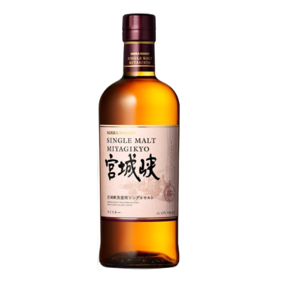 Le Miyagikyo est un single malt japonais raffiné, vieilli en fûts de sherry, aux notes fruitées, florales et légèrement épicées. La distillerie Miyagikyo, située dans la vallée de Miyagi, tire profit de la pureté de ses eaux pour offrir un whisky d'une grande fraîcheur. Ce whisky signé Nikka, fondée par Masataka Taketsuru, séduit par ses arômes de chocolat, noix de coco et orge maltée.